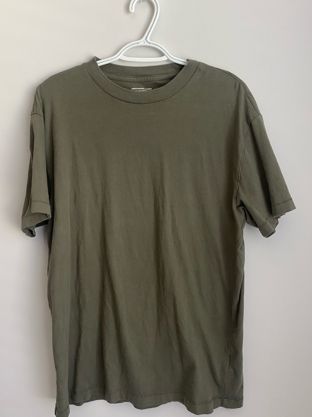 Abercrombie & Firch Olive Crew Neck T-Shirt